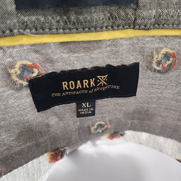 Roark Classic Fit men's button short-sleeve XL - Picture 6 of 6
